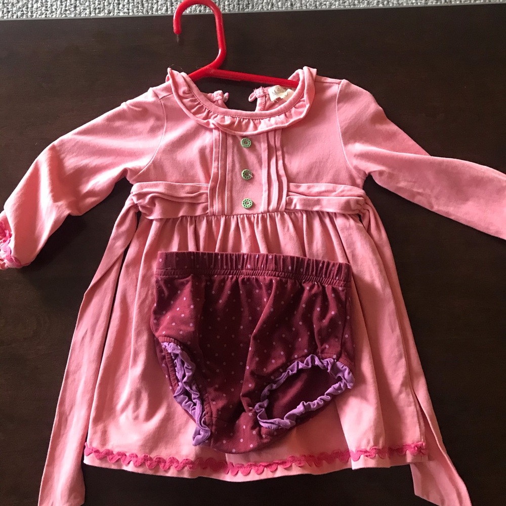 Matilda Jane tunic and diaper cover